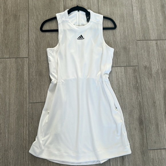NWOT Adidas White Dress - Picture 1 of 8